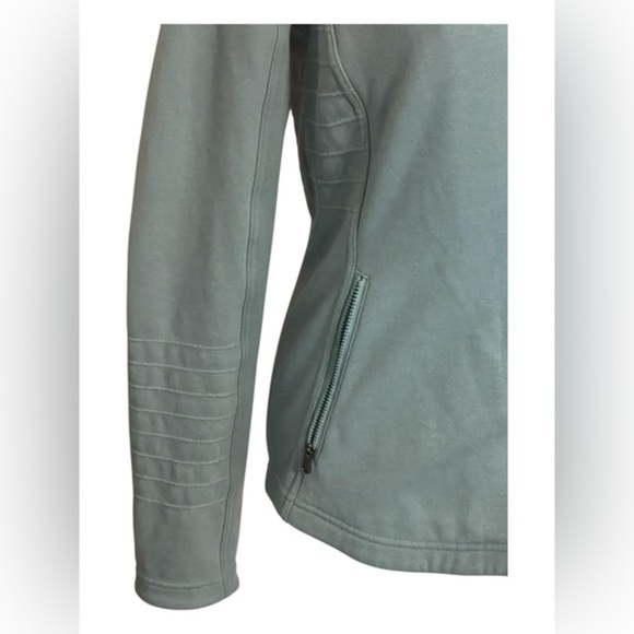 ATHLETA Moto Jacket Sweatshirt Minimalist
Full Zip City Travel Small - Picture 8 of 15